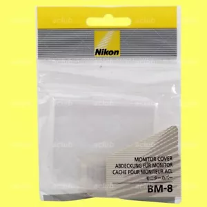 Cover monitor LCD fotocamera Nikon BM-8 protezione schermo per D300 D300S - Foto 1 di 3