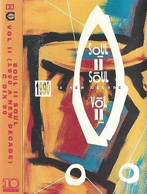Soul II Soul ‎Vol. II (1990 - A New Decade) CASSETTE ALBUM Downtempo, Jazzdance - Image 1 of 4