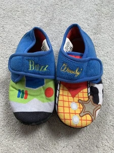 Boys Toy Story Slippers Size 10 - Picture 1 of 2
