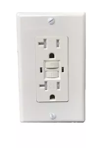 (1) Teklectric 20A GFCI Buchse, manipulationssicher, ETL gelistete Steckdose 125V - Bild 1 von 3