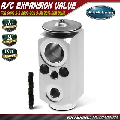Válvula de expansión de aire acondicionado para Saab 9-3 2003-2011 9-3X 2010-2011 L4 2,0 L V6 2,8 L DOHC  Foto 1 de 4