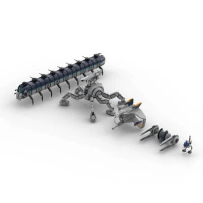 Custom MOC-113477 Sci-Fi Space Wars Army Robot Model(3996PCS) Toys Gift Foto 1 de 4