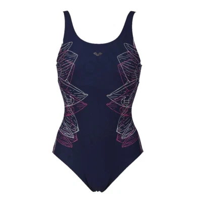 Arena Damen Bodylift Shaping Badeanzug W Amber Wing Back Navy Neu - Bild 1 von 2