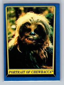 Topps Star Wars 1983 Return of the Jedi #219 Portrait of Chewbacca