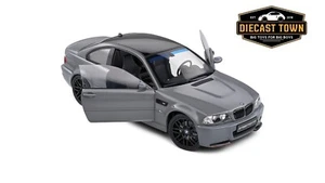 1:18 Solido BMW E46 M3 COUPE STREETFIGHTERS – Nardo Grey – 2000 Diecast S1806508 - Picture 1 of 8