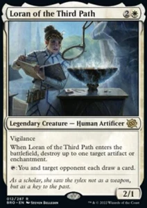 MTG Magic the Gathering Loran of the Third Path (12/416) The Brothers' War NM - Picture 1 of 1