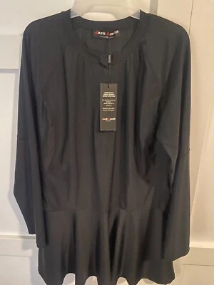 Vestido deportivo para mujer Jack Smith 2XL manga larga negro Foto 1 de 4