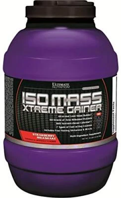 Ultimate Nutrition ISO Mass Xtreme Gainer, proteína aislada en polvo con creatina Foto 1 de 4