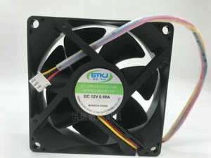 STKJ 8025B12H DC12V 0.50A 8CM Gale Volume Cooling Fan #A6-29 - Picture 1 of 4