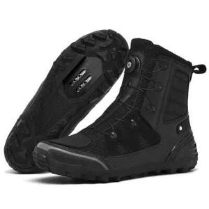 Men MTB Bike Boots Breathable Cycling Shoes SPD High Top Road Bicycle Sneakers - Picture 1 of 30