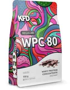 Whey Regular WPC 80 Chocolate 750g KFD - Picture 1 of 1