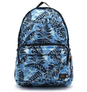 A BATHING APE BAPE × PORTER Backpack TROPICAL CAMO Pattern Blue Yoshida Bag JP - Picture 1 of 3