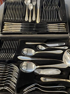 SBS Besteck 23/24 Gold Plate 12 Personen  - Bild 1 von 4