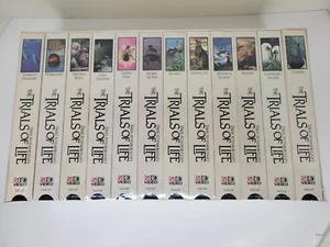 Time Life David Attenborough's The Trials of Life 12-VHS Box Set - 1991 Sealed - Picture 1 of 4