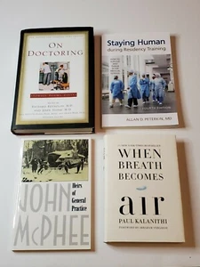 Mixed Lot of Books On Doctor Experience Self-Help Phulosophy Physician Burnout  - Picture 1 of 7