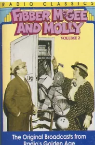 Radio Classics on Cassette Fibber McGee And Molly Volume 2 Cassette Tape - Picture 1 of 2