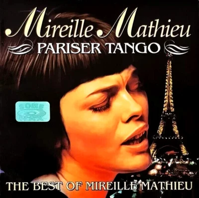 MIREILLE MATHIEU Rare URSS CD ''PARISER TANGO'' 16 Pages Booklet lyrics + 7 Pix - Image 1 of 4