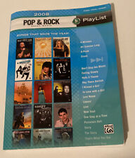 2008 Pop and Rock Sheet Music Playlist Series Songs That Made the Year