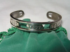 ...Tiffany & Co... Brazalete Elementos Plata de Ley 1837... - Imagen 1 de 12