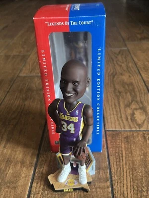 Camiseta deportiva Shaquille O'Neal Shaq Forever Collectibles Bobblehead LE púrpura de los LA Lakers Foto 1 de 4