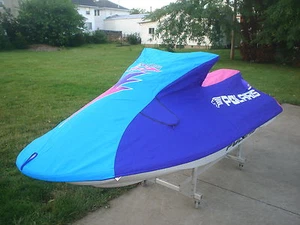 POLARIS SLT SLTH Cover Dark Blue Light Blue And Pink Pockets New OEM - Picture 1 of 3