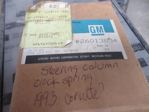 91-93 Corvette Camaro Steering Column Clock Spring -module OEM NOS GM 26011473 - Picture 1 of 3