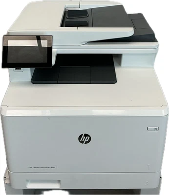 HP Color LaserJet MFP M480 Duplex Color Printer Fax scanner 3QA55A w/Toner - Image 1 of 4