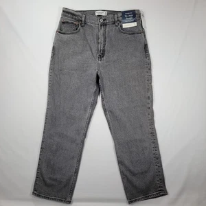 Abercrombie & Fitch Jeans Women's 30 Short Ankle Straight High Rise Curve Love - Picture 1 of 19