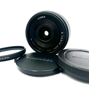 Panasonic LUMIX H-H014 G F 2.5 14 ASPH 0.18m 0.59ft Camera Lens From Japan - Picture 1 of 10