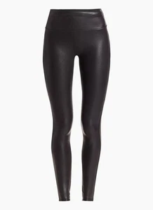 SPANX Kunstleder Leggings für Damen Größe L - schwarz formend - Bild 1 von 7
