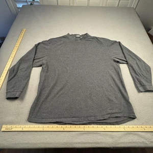 Nike Shirt Herren Extra Large grau Stehkragen Langarm sportlich Schicht Swoosh - Bild 1 von 9