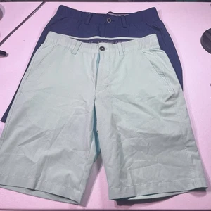 Under Armour Men’s Heat Gear Golf Shorts Size 32 Mint Green EUC - Bild 1 von 8
