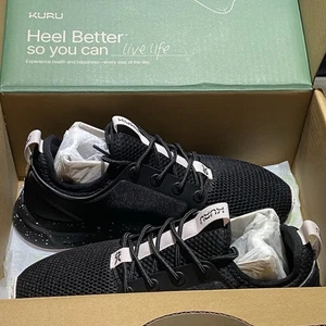 Zapatos de mujer Kuru Atom Wide 8.5 Jet negro brumoso lila NUEVO - Imagen 1 de 15