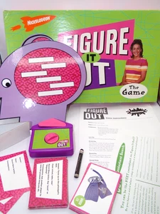 Vintage 1998 Nickelodeon Figur It Out Spiel komplett Cardinal Games Viacom - Bild 1 von 8