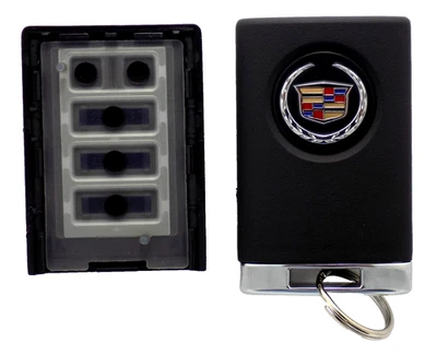OEM 2008-2014 CADILLAC CTS DTS 5 BUTTON REMOTE KEY FOB CASE SHELL REPLACEMENT - Image 1 of 4