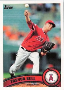 Serie de actualización Topps 2011 #US326 Trevor Bell Los Angeles Angels - Imagen 1 de 2