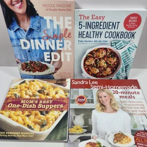 Cookbook Lot Simple Dinner Edit One Dish Quick Easy Healthy 20 Minute Meals - Imagen 1 de 19