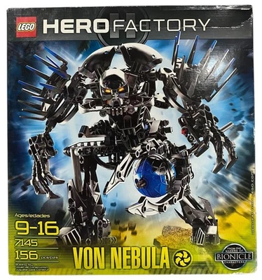 LEGO 6203 Hero Factory Von Nebula NEW w Box Wear&Creases 2010 Bionicle Makers - Image 1 of 4