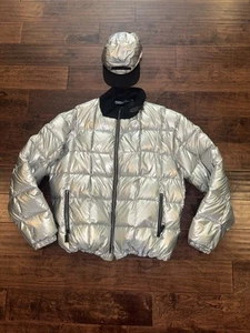 VINTAGE RALPH LAUREN SILVER RL2000 SKI SADIUM HI TECH POLO SPORT TRACK X-LARGE - Picture 1 of 8