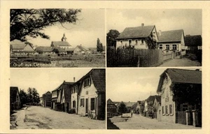 Ak Gemeinfeld Burgpreppach in Unterfranken, Teilansicht, Straßenpartie - 4563918 - Picture 1 of 2