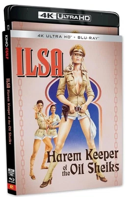 [PREORDER 25.11.25] Kino ILSA HAREM KEEPER OF THE OIL SHEIKS 4K UHD + Blu-ray - Image 1 of 3