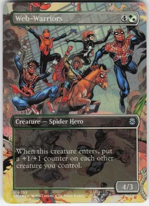 Web-Warriors (Borderless) U Marvel's Spider-Man 203 LP-NM - Picture 1 of 2