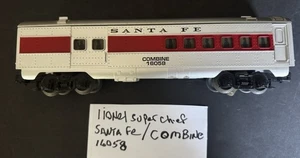 Vintage Lionel super chief combine combo passenger car light O gauge #16058 - Picture 1 of 9