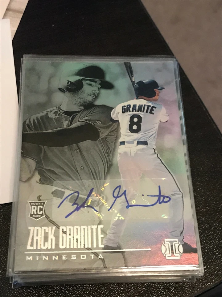 Zack Granite 2018 Panini Illusions Autographs #29 twins! kxv3 - Image 1 of 1