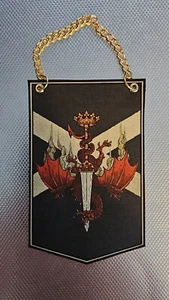 Dragon's Dogma Gransys Coat of Arms Cloth Mini Banner - Picture 1 of 2