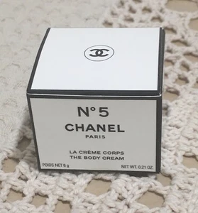 #5 Chanel Paris The Body Cream 0.21 oz /6 g Jar. New. - Picture 1 of 3