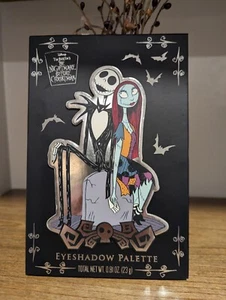 Tim Burton Nightmare Before Christmas Jack & Sally 12 Eyeshadow Palette Disney - Picture 1 of 4