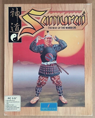 JEU PC DISQUETTES 3"1/2 BIG BOX SAMOURAI The way of the warrior - Photo 1/4