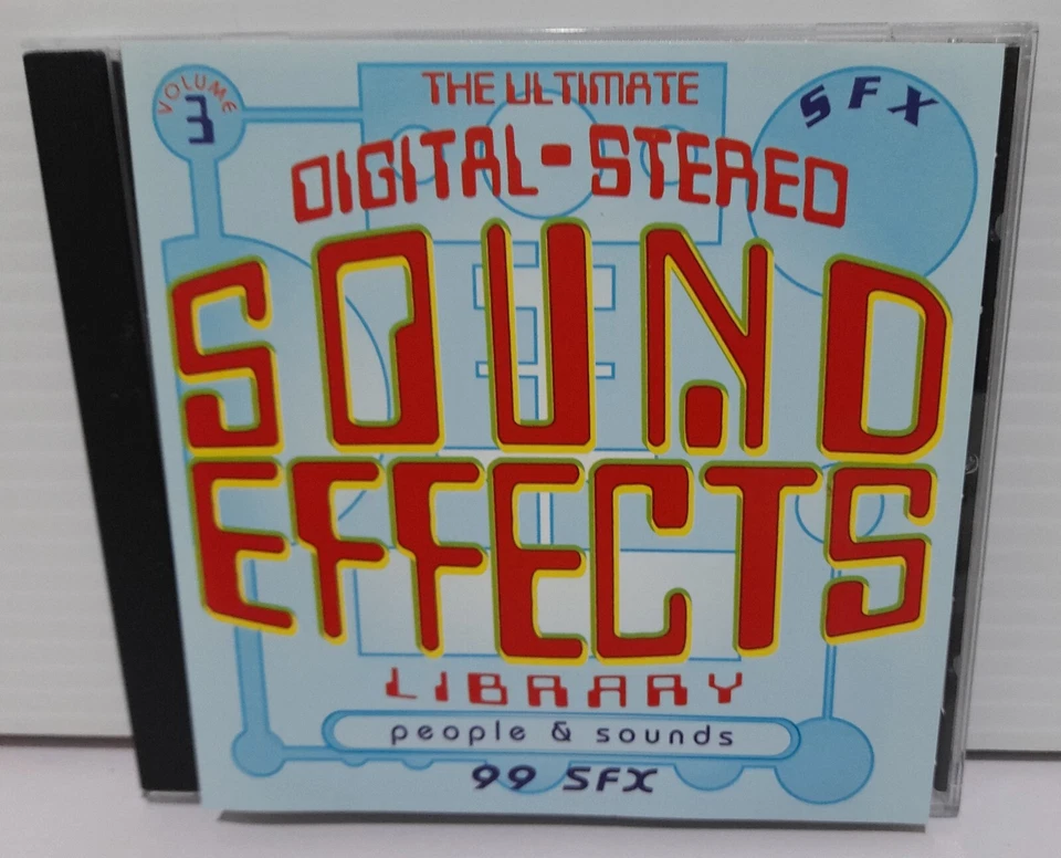 THE ULTIMATE SOUND EFFECTS LIBRARY - CD -  PEOPLE & SOUNDS - VOL.3 - Image 1 of 2