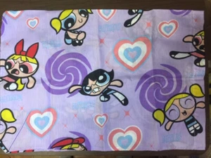 POWERPUFF GIRLS vintage 2000s TWIN size bed PILLOWCASE BRAND NEW Bubbles + - Picture 1 of 2